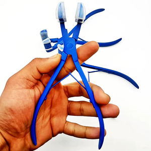 <b>Micro</b> Bread Function Seamless <b>Tape</b>-in Hair Extension Tools Hot Selling Stainless Steel Pro <b>Tape</b>-in Hair Extension Pliers - Product Image 3