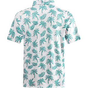 Camisetas de Golf para Hombre de Alta Calidad 2026, Secado Rápido, Transpirables, Personalizadas con Diseño Floral, Tejidas, ODM, Manga Corta, de Alto Rendimiento - Product Image 5