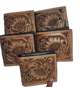 Nuevo Diseño, Bolso Ejecutivo de Cuero Genuino, Estilo Bohemio, Cierre de Cremallera, Duradero para Uso Diario y de Viaje, Hecho en India, Otoño Verano - Product Image 2