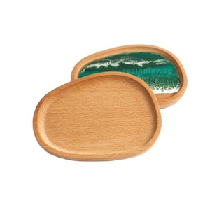 Juego de posavasos personalizados de alta calidad, madera de acacia con hermoso posavasos Carvin para taza de vidrio, almohadilla para bebidas para el hogar, vendedor caliente - Product Image 4