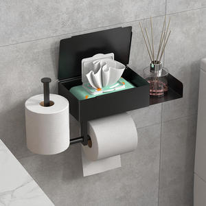 High Demand Products in Europe Modern Customized <b>Silver</b> Brushed <b>Toilet</b> Bathroom Fittings <b>Roll</b> Paper Towel <b>Holder</b> for Kitchen Use - Product Image 2