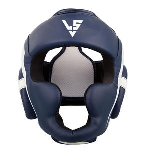 Protector de Cabeza para Boxeo, Casco de Entrenamiento MMA, Protección Facial Completa, Equipo de Cuero para Sparring, Seguridad - Product Image 1