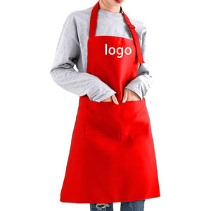 Delantal de Cocina Largo Personalizado al por Mayor, Delantal de Chef Negro para Lavavajillas, Uso en Hoteles, Tela de Spandex/Poliéster, Dos Bolsillos, con Logotipo - Product Image 3