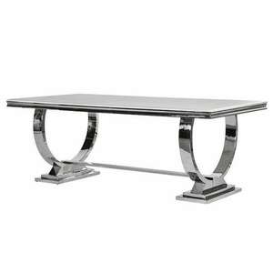 Mesa de centro de metal de gran tamaño, en oferta, de moda, para decoración de sala de estar, mesa de centro rectangular. - Product Image 1