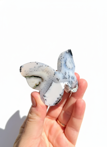 Opale dendritique papillon volant en cristal de haute qualité avec ailes en pierre de guérison, papillon sculpté 3D et décoration d'intérieur – Vente en gros - Product Image 4