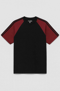 Camiseta '' SOSH 4 '' para Hombre con Mangas Raglán en Contraste - Product Image 2
