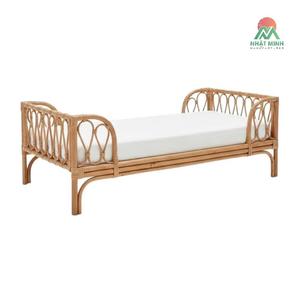 เตียงเด็กหวาย นัท มินห์ ดีไซน์ทรอปิคอล รุ่นธรรมชาติ สำหรับเด็กอายุ 3-8 ปี - Product Image 2