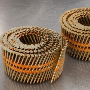 [YOU-ONE Befestigungssysteme] Spulennägel 2,18 bis 2,5 mm 38 bis 64 mm Ringgriff Kunststoff-Spritzguss-Bündelnägel - Product Image 1