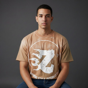 Camisetas de hombre American High Street Hot Diamond con estampado gráfico Hip Hop DTG de manga corta, diseño de ángel con emociones mixtas, ropa de diseñador para hombre - Product Image 5