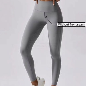 Leggings de yoga respirants à séchage rapide de qualité supérieure 2026 pour femmes, taille élastique, couleurs personnalisables, fabriqués au Pakistan - Product Image 3