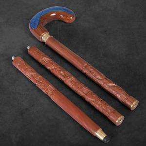 Bastón de Madera Tradicional Hecho a Mano, Bastón de Senderismo de Madera de Primera Calidad, Bastón de Movilidad de Madera para Hombres Mayores - Product Image 4