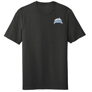 T-shirt jaune à double boutonnage pour homme, manches courtes, col rond, en coton, décontracté, respirant, pour l'été, avec logo imprimé sur le devant - Product Image 3