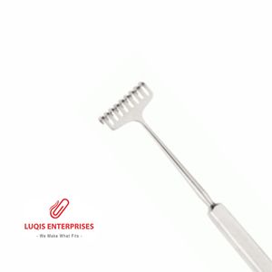 Retractor Quirúrgico Miller Rake de 9 Puntas, Acero Inoxidable, Instrumento Reutilizable - Product Image 2