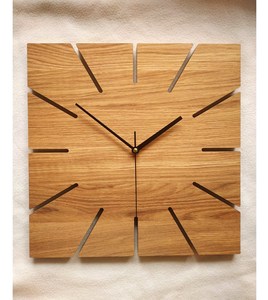 Handmade Wooden <b>Clock</b> Decorative Modern Wall <b>Clock</b> Affordable Wooden Home Styling Accessory - Product Image 4