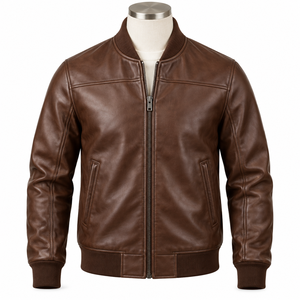 Veste d'hiver pour homme de style bomber avec décoration pour les activités de plein air, de haute qualité, 100% polyester, imperméable, à capuche - Product Image 6