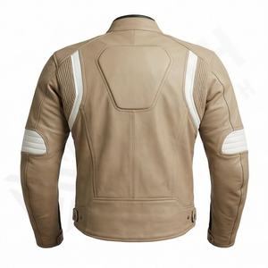 Veste de moto en cuir véritable pour homme de qualité supérieure, nouvelle arrivée, vestes de moto d'hiver, protections amovibles, personnalisables - Product Image 2