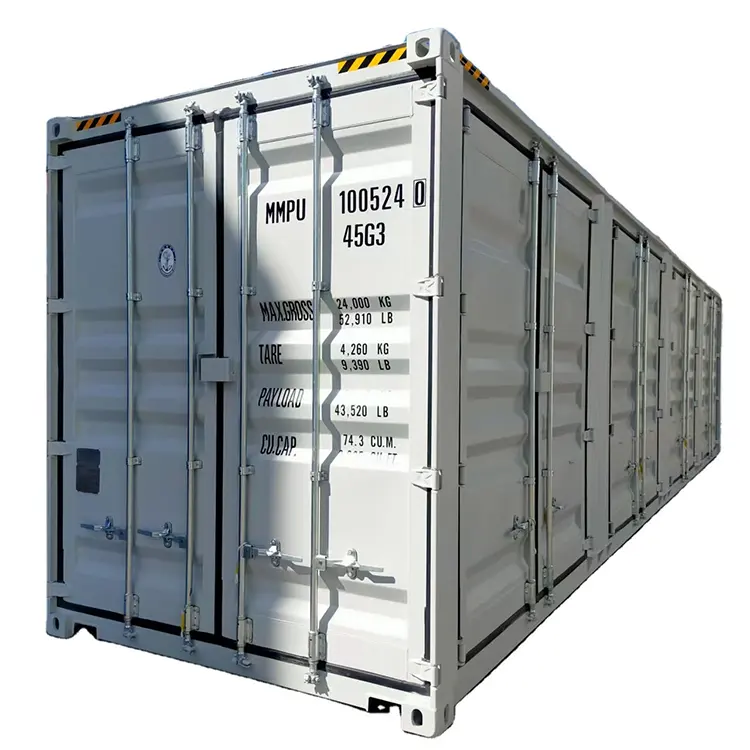 China a EE. UU. utilizó contenedores de envío de 20 pies