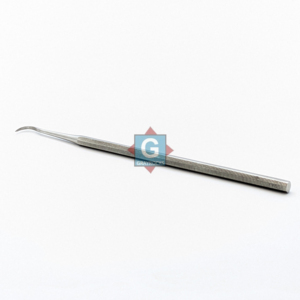 Sonda dental manual de acero inoxidable con mango estriado Gray Rocks, explorador endodóntico, instrumento de clase I - Product Image 1