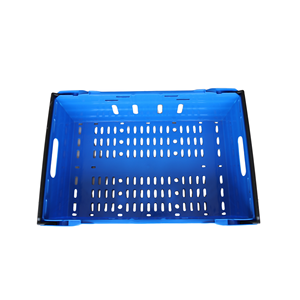 Plastic Bale Arm <strong>Crates</strong> for Fruits and Vegetables <strong>Folding</strong> Fruit Basket - Product Image 2