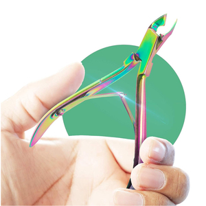 Custom Private Logo High Quality Titanium Clipper Nail Cutter Private Label Nippers Best Seller Professional Nail Cuticle Nippe - Product Image 3