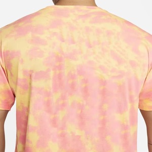 เสื้อยืดผู้ชายทรงปกติ ผ้าโพลีเอสเตอร์/คอตตอน คอกลม แขนสั้น สีพื้น เป็นมิตรกับสิ่งแวดล้อม เสื้อยืดลำลองใส่สบายสำหรับฤดูร้อน - Product Image 3