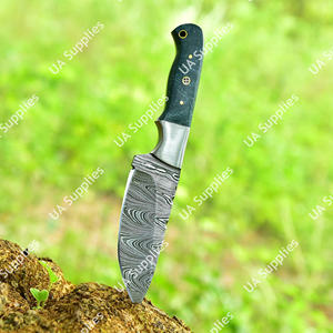 Cuchillo de Caza de Acero de Damasco Hecho a Mano de Alta Calidad, Directo de Fábrica, Personalizable, con Soporte OEM, Venta al Por Mayor - Product Image 4