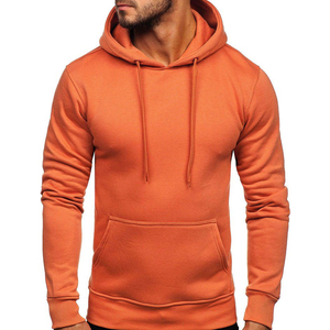 New <b>Style</b> Men Half Zip Winter Hoodie with Digital Printing Velour 100% Cotton Oversized Fit Solid Color Fitness Hoodie - Product Image 3