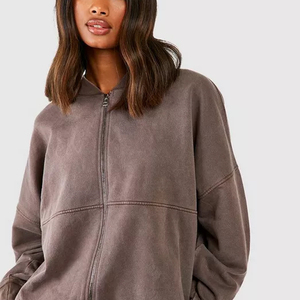 New Fully Customized <b>Plain</b> Dyed Women Solid Acid Wash <b>Tracksuit</b> Casual Summer Wear 100% Cotton Acid Wash <b>Tracksuit</b> - Product Image 4