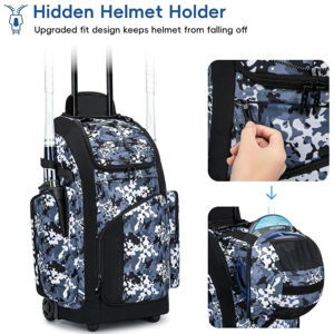 Bolsas de Uniforme de Softbol y Béisbol para Mujer, Material 1680D, Capacidad de 30-40L, Color y Tamaño Personalizables, Mochila de Día con Respaldo Suave - Product Image 5