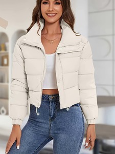 2026 New Style High Quality <b>Cheap</b> Price Women's Down <b>Jacket</b> for Winter Bodywarmer Wholesale Windproof Thick Polyester Filling - Product Image 4