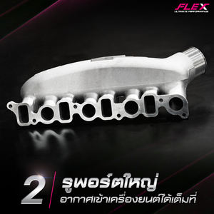 Collecteurs d'admission FLEX Ultra Flow pour Toyota VIGO / FORTUNER 1KD 2KD à montage frontal 3 pouces - Product Image 6