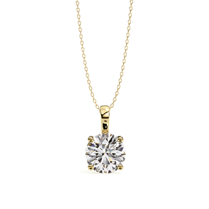 Lab Grown Cushion Cut Diamond Pendant E Color With IGI Certificate In 10K 14K 18K Solid Gold Unisex Fine Jewelry <b>Charm</b> - Product Image 1