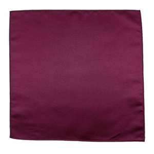 Pochette de costume unie Tie Benon Bourgogne 45g - Product Image 4