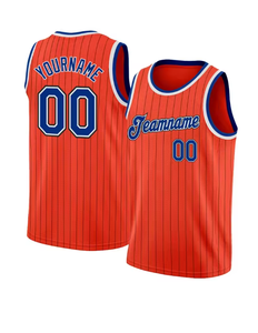 Custom Name Team Number Basketball Jersey Shirts <b>Stripe</b> Pattern Sportswear Vintage 3DPrint Summer <b>Tank</b> <b>Top</b> Vest - Product Image 5