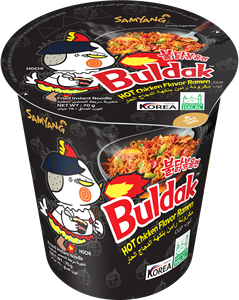Fournisseur en gros pas cher de nouilles instantanées Samyang Buldak Hot Chicken Flavor Ramen Original en gobelet 70g, prix avantageux. - Product Image 1
