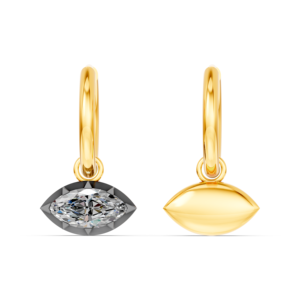 Pendientes LGD de Oro Sólido de 10K, 14K y 18K Personalizados, Fabricante Ético de Joyería Fina RJC ODM OEM, Venta al Por Mayor EA502349 - Product Image 6