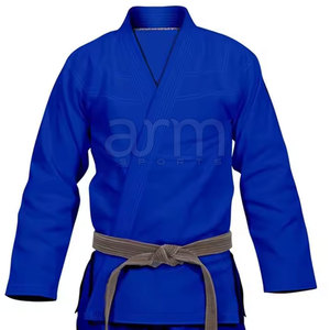 Conjunto de Karate Cómodo para Hombre, Diseño Clásico, Tela Suave, Ajuste Cómodo, Uniforme de Entrenamiento - Product Image 4