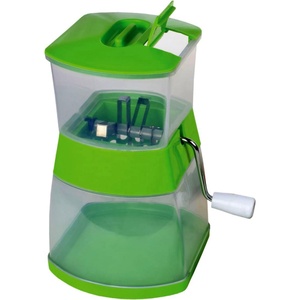 Nouvel arrivage Mini coupe-épices manuel rechargeable Lame en acier inoxydable Moulin à piment en verre Hachoir à oignon et ail pour la cuisine - Product Image 2