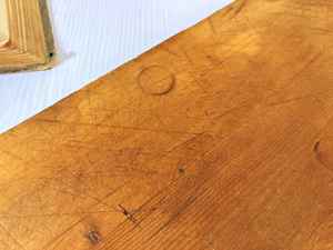 Tabla de Cortar de Madera Natural Vintage, Rectangular, Rústica, Estilo Primitivo, Tabla Decorativa de Madera Maciza para Cocina, Exhibición y Decoración - Product Image 4