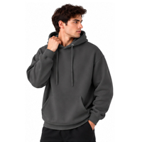 Sweat-shirts à capuche streetwear d'hiver, fabrication OEM ODM, vente en gros, molleton de coton épais, appliqué, logo personnalisé, sweats à capuche vierges