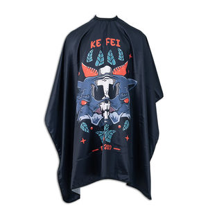 ผ้าคลุมตัดผมแบบกำหนดเองสำหรับช่างตัดผม ผ้ากันน้ำไนลอนสำหรับผู้ชาย ผ้ากันน้ำ - Product Image 5