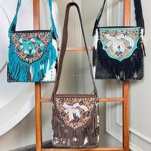 2025 nuevo bolso de lujo al por mayor comprado gran capacidad de cuero de vaca mecanizado moda señoras bolso de hombro para mujer - Product Image 4