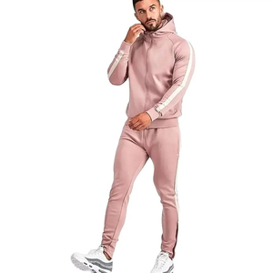Chándal Deportivo Personalizado Huzifa 2026 al por Mayor, para Hombre, Corte Regular, Informal, Invierno, Color Sólido, para Entrenamiento, Diseño Personalizado - Product Image 1
