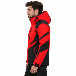 Veste de ski imperméable pour homme, à capuche, pull-over, anorak, vêtements de snowboard, veste thermique coupe-vent pour l'hiver, pour les sports de plein air - Product Image 3
