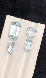 Piedra Preciosa de Aguamarina Natural, Genuina, Azul Verde, Piedra Suelta de Alta Calidad, Grado Joyería, para Fabricación de Anillos, Suministro al por Mayor - Product Image 6