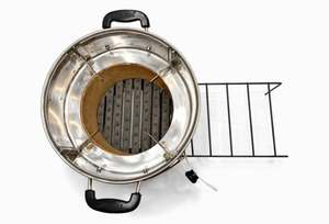 Estufa de Leña Multicombustible, Estufa de Leña con Puerta, Estufa de Leña Compacta de Acero, Estufa de Leña - Product Image 4