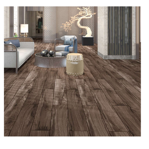 กระเบื้องลายหิน 200x1200 มม. หนา 10 มม., กระเบื้องปูพื้นสำนักงาน, กระเบื้องเซรามิคพื้นผิวลายไม้สำหรับปูพื้นและผนัง, กระเบื้องปาร์เก้ลายไม้ - Product Image 1