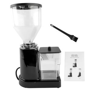 Black 35oz Electric Flat Burr Coffee Bean Grinder with 19 Settings - Product Image 4