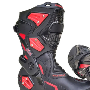 Chaussures en cuir respirantes de protection pour motards de qualité supérieure, nouvelle collection 2026, conception personnalisée, ODM, vente en gros en vrac, toutes tailles - Product Image 4