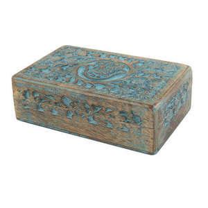 Durable Quality Wooden <b>Box</b> Hand Carved Solid Wooden Jewelry <b>Box</b> for <b>Gifts</b> For Neckless Bangles at Best Price Wooden <b>Gift</b> <b>Box</b> - Product Image 4